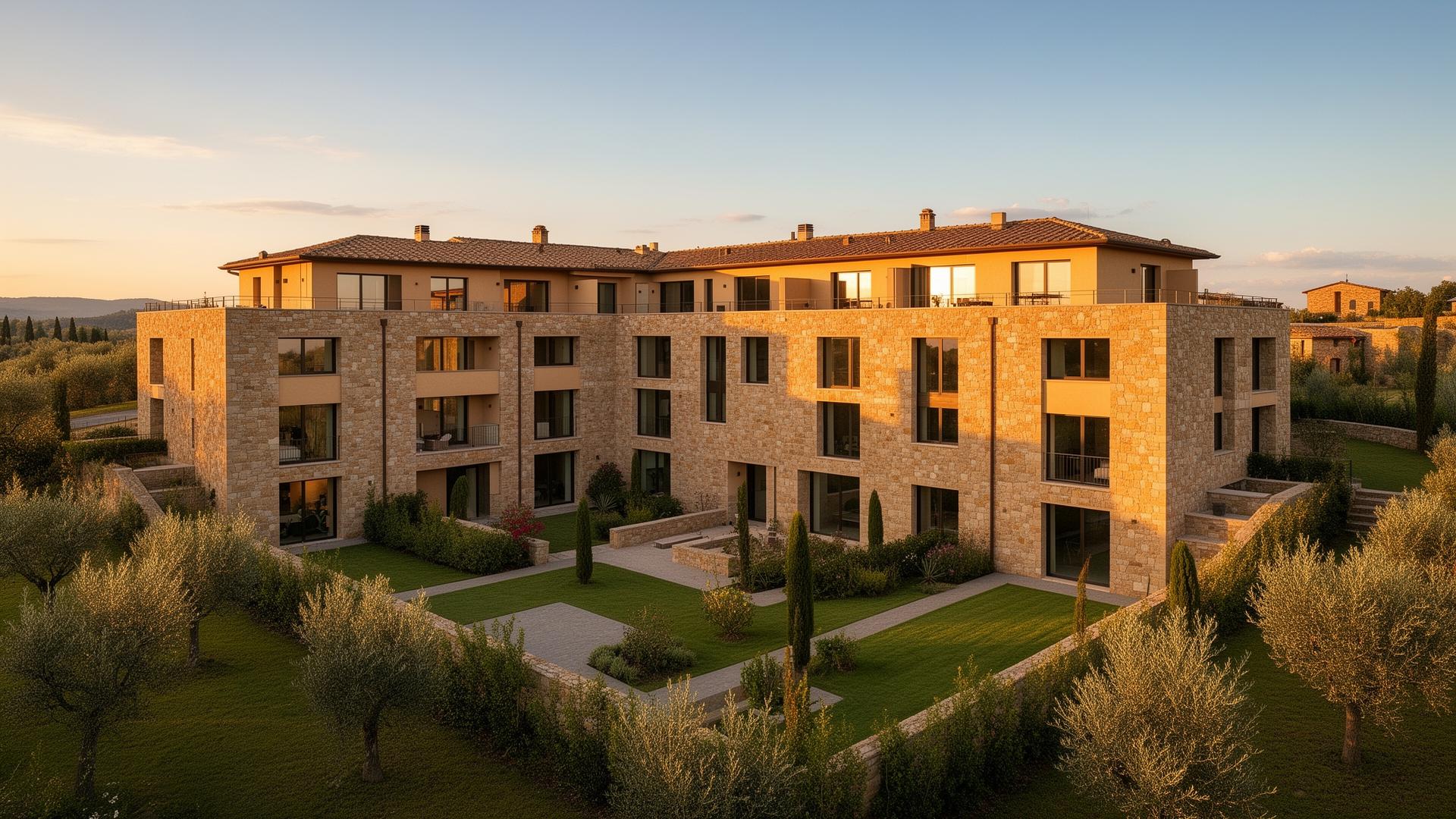 Palazzina residenziale completata